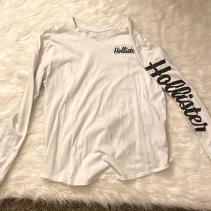 White Hollister top